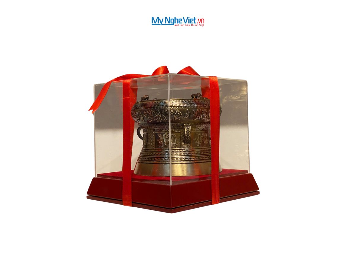 Trống Đồng để bàn đúc giả cổ D20 - MNV-DD28-2
