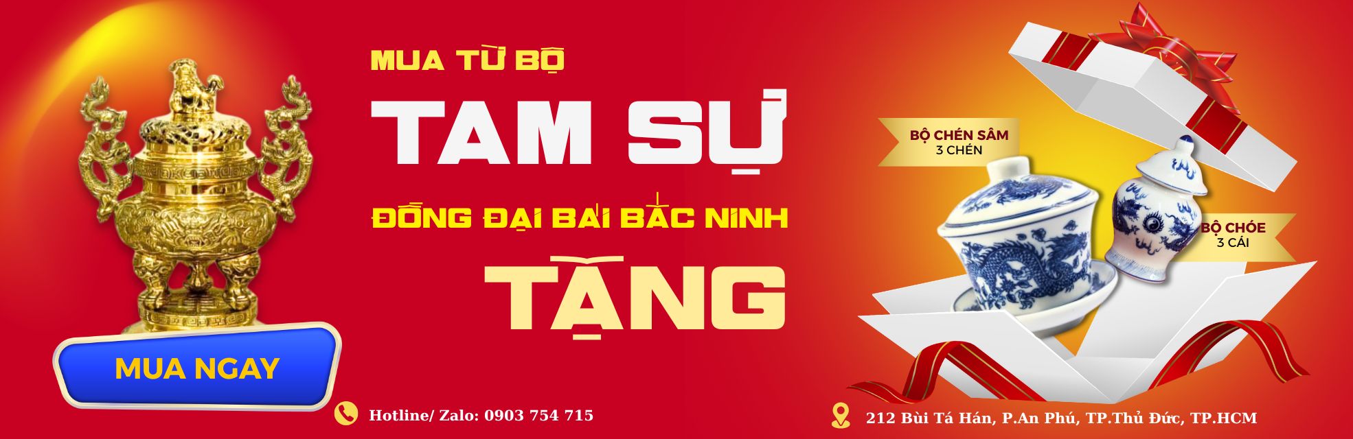 CTKM TẶNG GỐM
