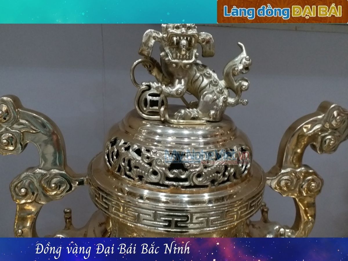 Bộ Tam Sự Đồng Vàng Đại Bái Bắc Ninh  MNV-DD18/65
