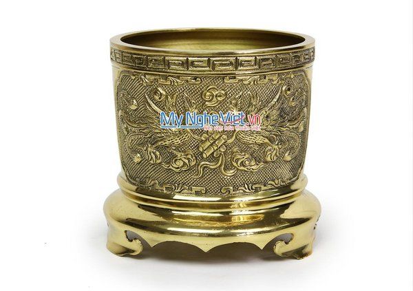 Bát hương đồng D18xH18 MNV-DD27/D18