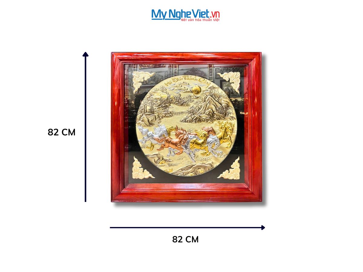 Tranh đồng Mã Đáo Thành Công Đồng Hun Giả Cổ DD8282/3