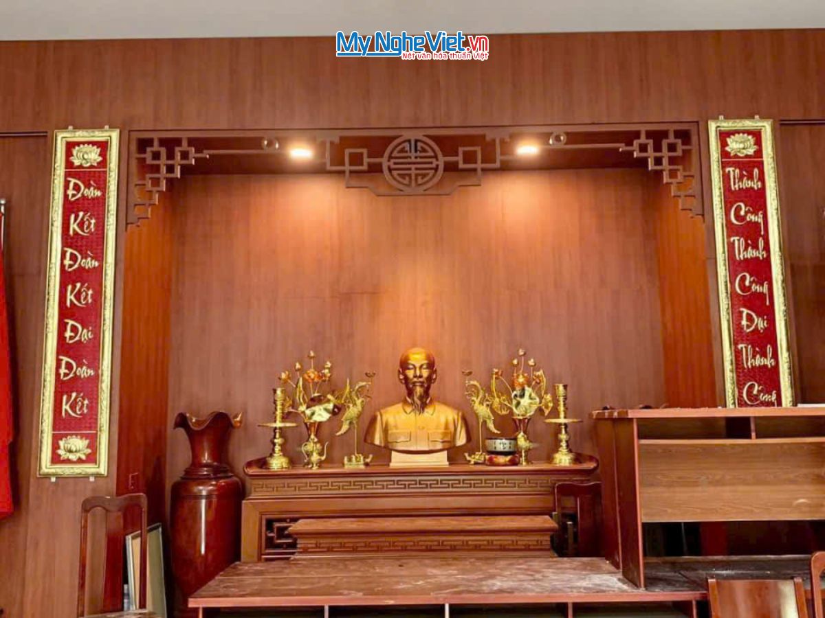 Hoành phi câu đối đồng - Cuốn thư câu đối