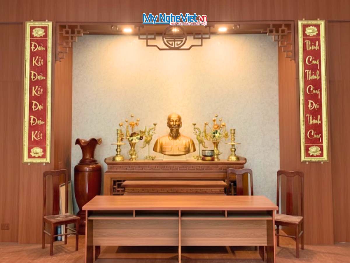 Hoành phi câu đối đồng - Cuốn thư câu đối