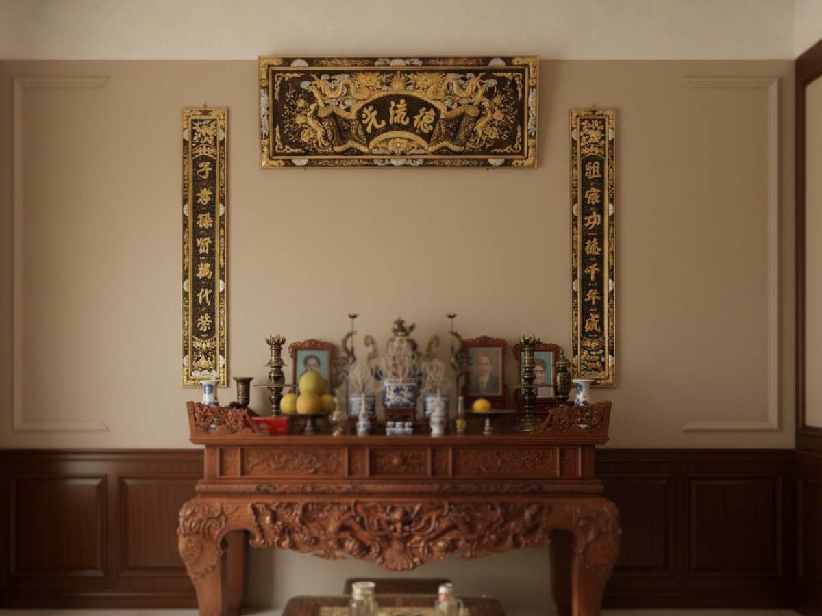 Hoành phi câu đối đồng - Cuốn thư câu đối