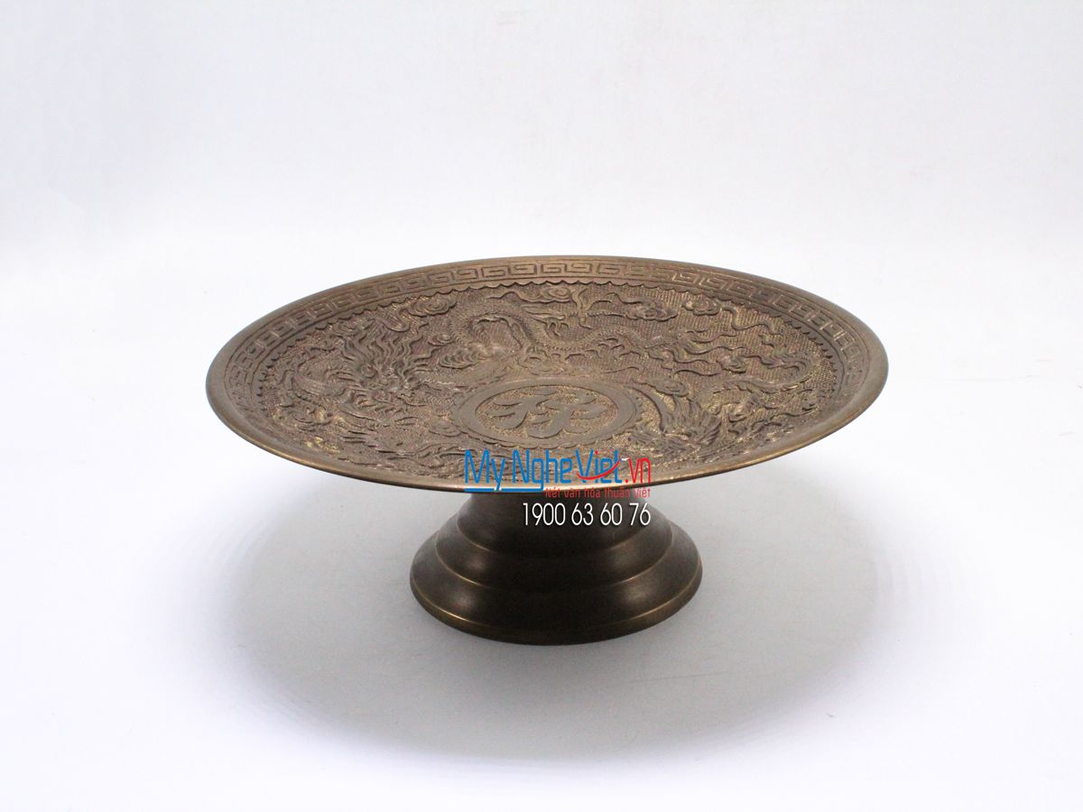 Đĩa hoa quả đồng hun MNV-DD23/25