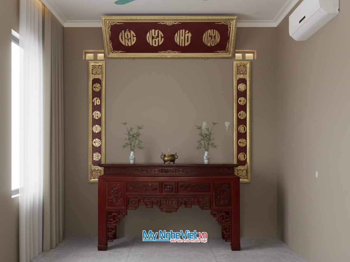 Hoành phi câu đối đồng - Cuốn thư câu đối